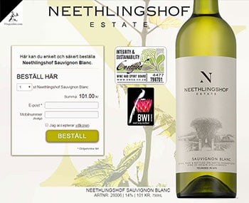Neethlingshof Sauvignon Blanc