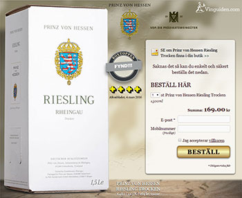 Prinz von Hessen Riesling Trocken