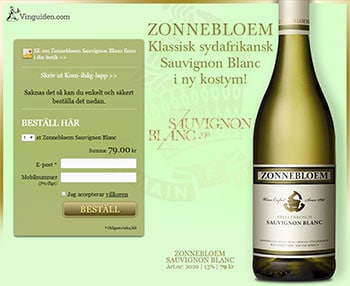 Zonnebloem Sauvignon Blanc