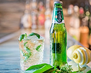 Årets alkoholfria öldrink – Carlsberg Basilikablomst..