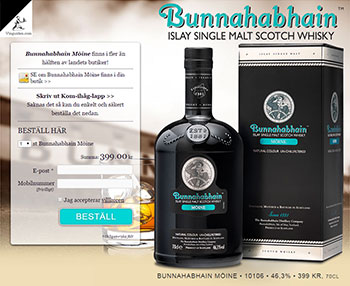 Bunnahabhain Mòine