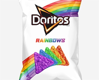 Doritos Rainbows – Chips som stöttar HBTQ Communityn..