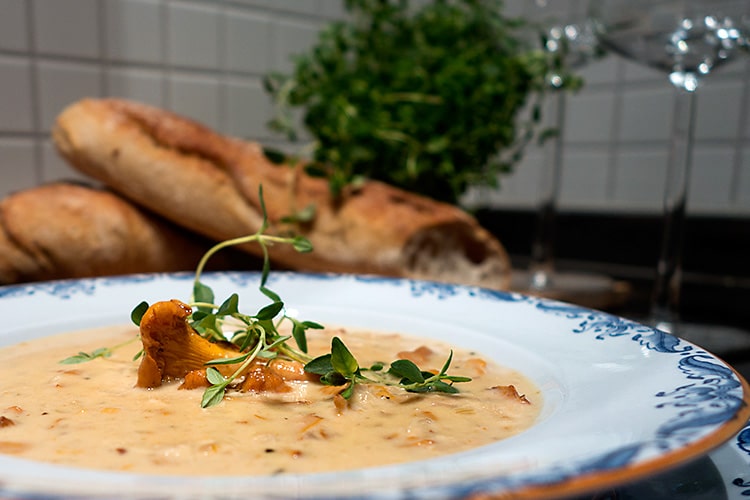 Kantarellsoppa
