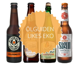 På jakt efter en god eko-öl? Vi testar 4 olika öl me..