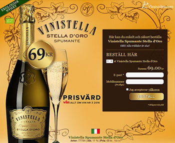 Vinistella Spumante Stella d'Oro