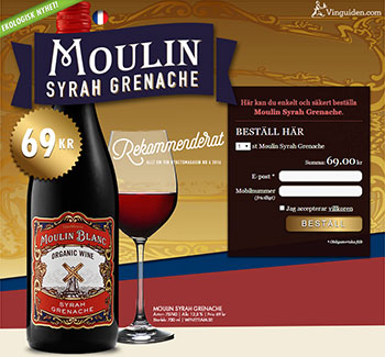 Moulin Syrah Grenache