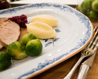 Kalkonbröst med tranbärsschutney