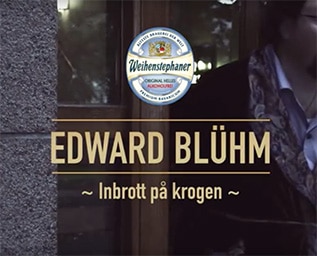 Edward Blom gör inbrott och öppnar pop-up restaurang..