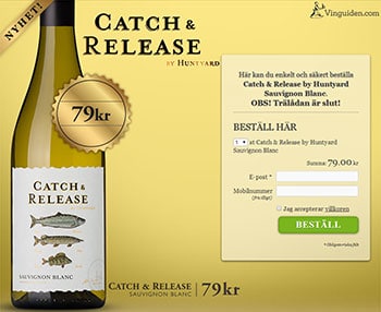 Catch & Release by Huntyard Sauvignon Blanc