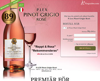 P.Lex Pinot Grigio Rosé