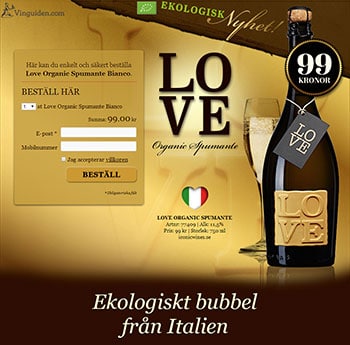 Love Organic Spumante Bianco