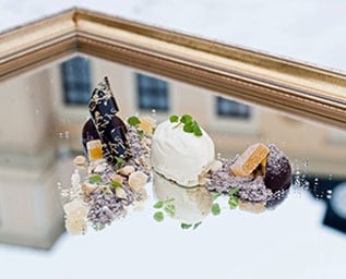 Majestätisk dessert från Rånäs Slott