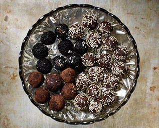 Söt- & saltlakritsbollar