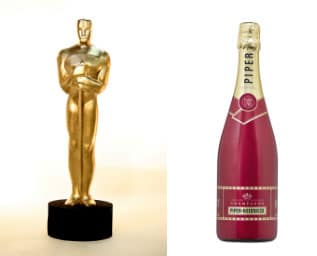 Fira Oscarsgalan med champagne