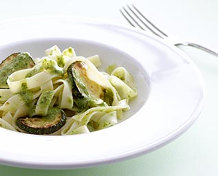 Pasta med ruccolapesto