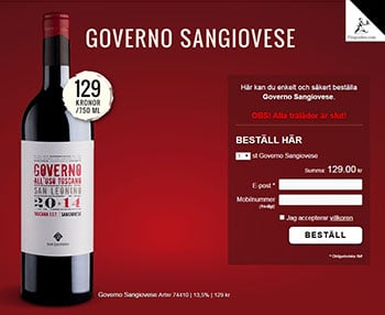 Governo Sangiovese