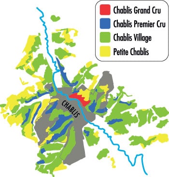 Chablis karta