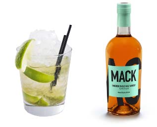 Sommardrink med whiskybas