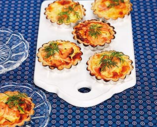 Laxpaj med Västerbottensost