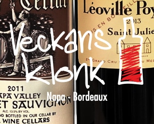 Napa vs Bordeaux