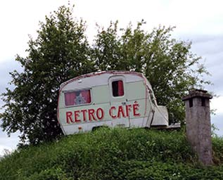 Retro Café i Boden