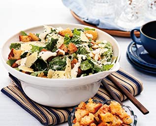 Caesarsallad med smak av Västerbotten