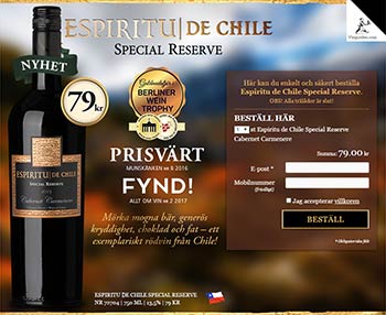 Espiritu de Chile Special Reserve Cabernet Carmenere