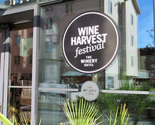 Skördefest på vinhotellet