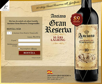 Anciano Gran Reserva Tempranillo