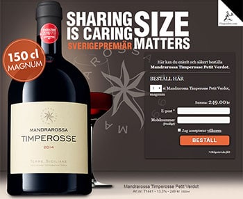 Mandrarossa Timperosse Petit Verdot