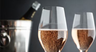 Rosa bubbel älskar Pinot Noir