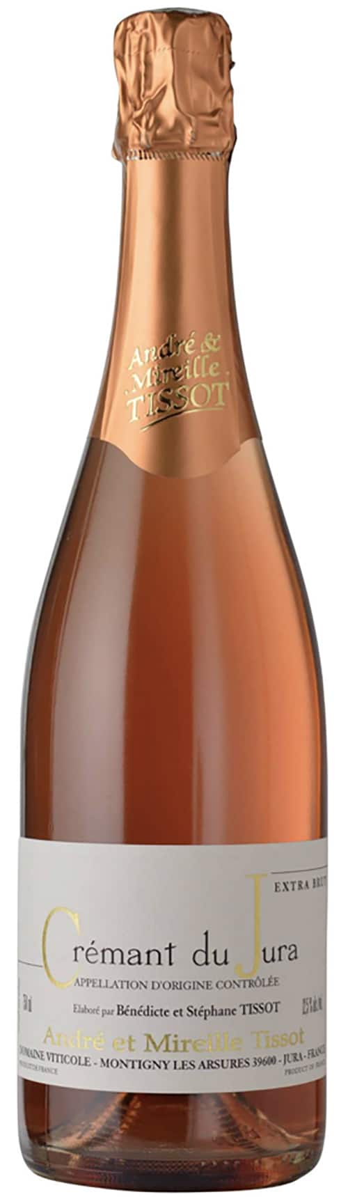 Crémant du Jura Rosé Extra Brut