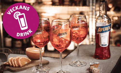 Veckans drink: Aperol Spritz