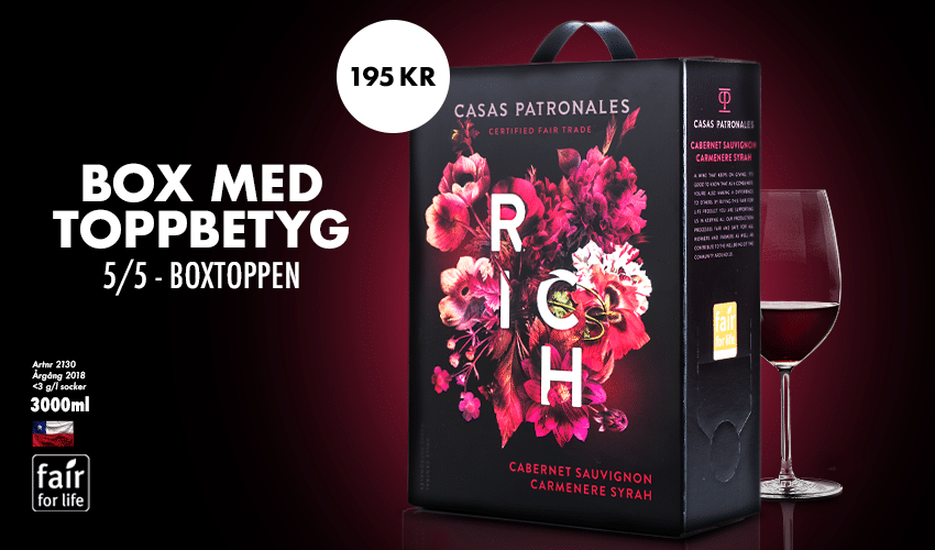 Casas Patronales Cabernet sauvignon, carmenère & syrah