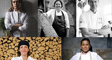 Kvinnliga kockar lagar hållbart