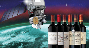 Vill sälja vin som lagrats i rymden