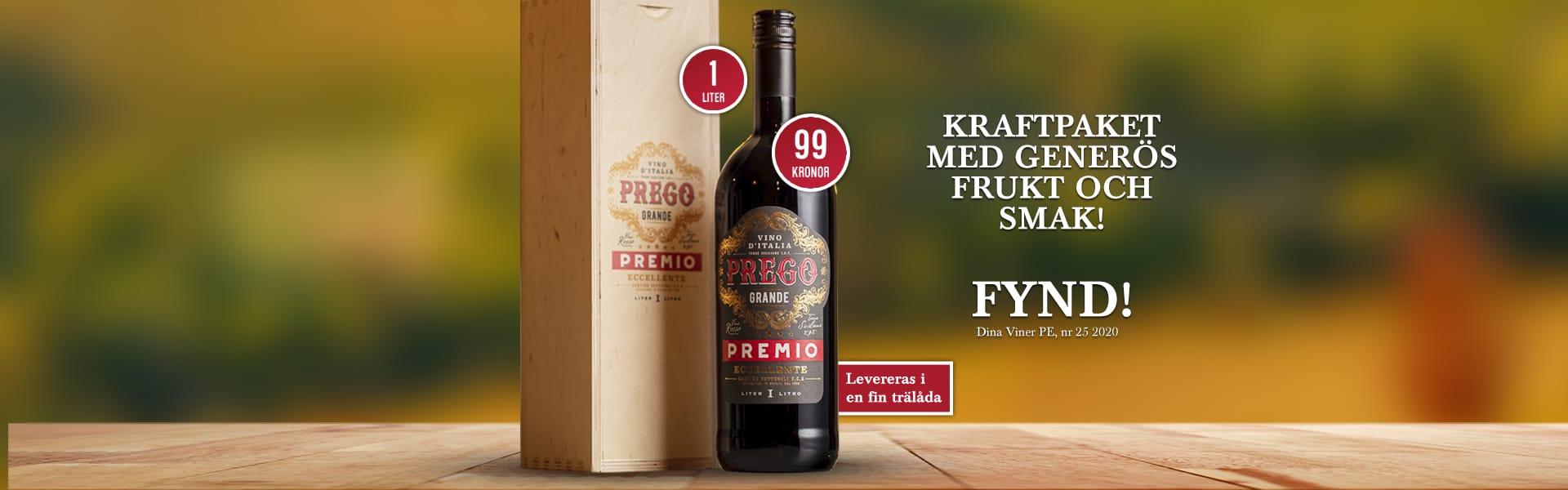 Prego Grande Premio Rosso