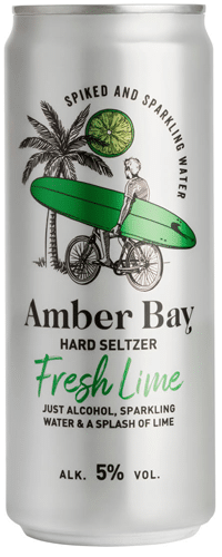 Amber Bay Fresh Lime Hard Seltzer