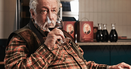 Här gör Leif GW första reklamfilmen – för sitt..