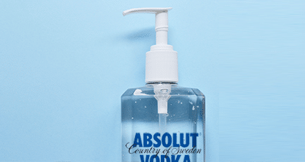 Absolut – nu blir drycken handsprit under coro..