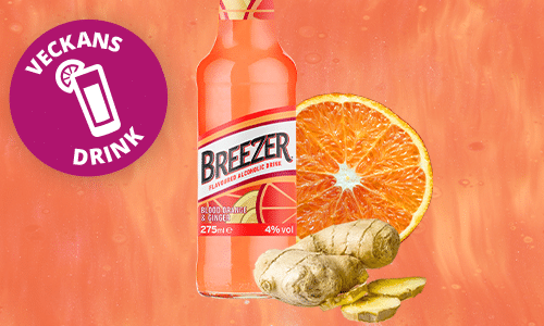 Veckans drink: Breezer Blood Orange & Ginger