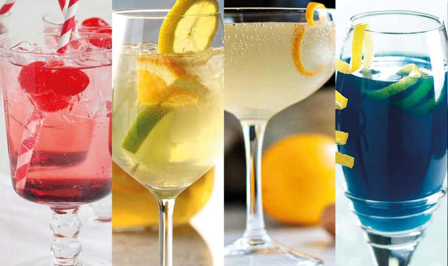 4 champagnedrinkar som svalkar i värmen