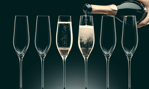 Kris för champagne – trots hög kvalitet på åre..