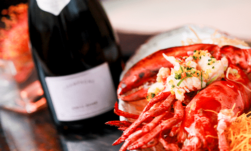 Hummerpremiär: Drycken som passar till havets svarta..