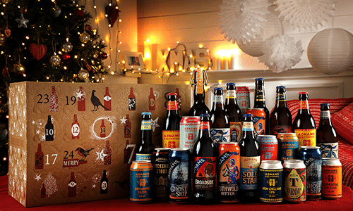 Nu säljs populära julkalendrar – fyllda med öl..