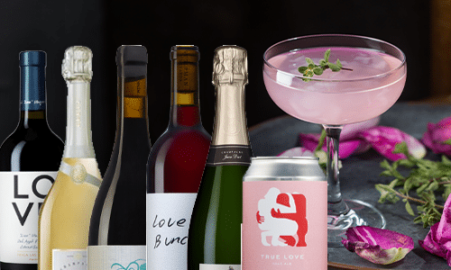 Sex perfekta drycker till Alla Hjärtans dag