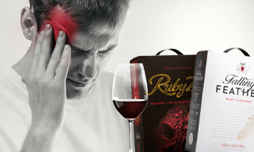 Därför kan du rodna och få ont i huvudet av vin
