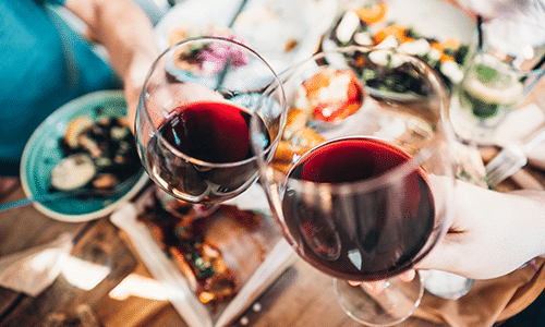 Ny forskning: Vin gör dig mättare