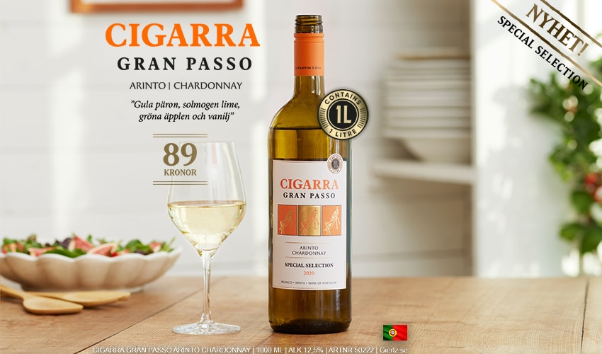 Cigarra Gran Passo Arinto Chardonnay