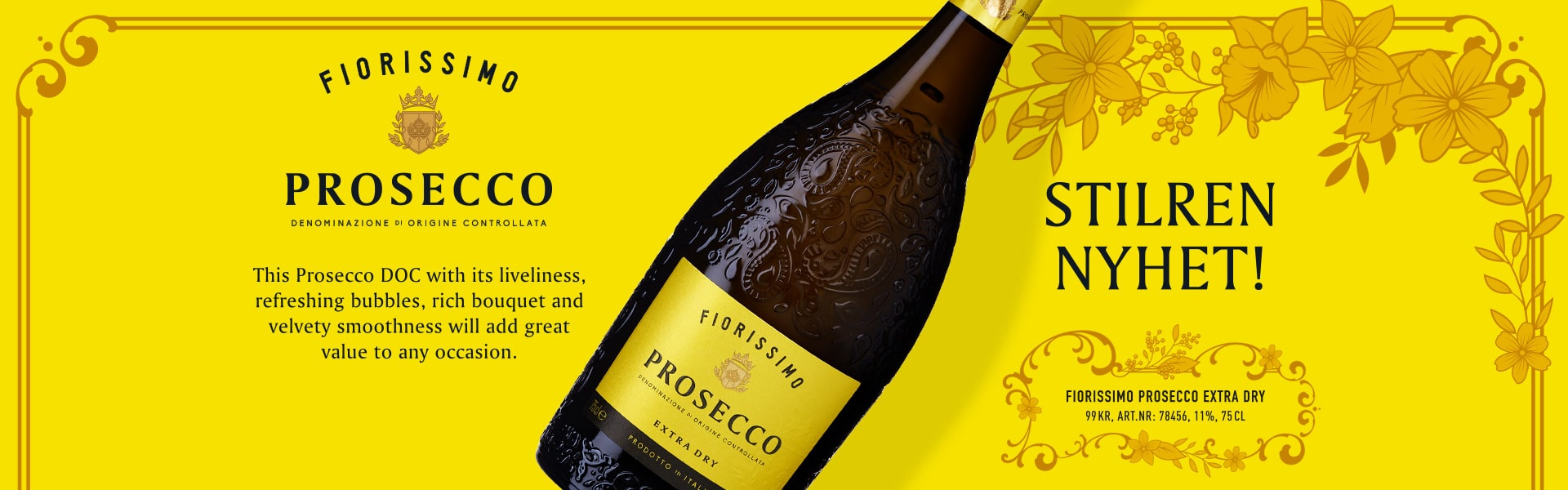 Fiorissimo Prosecco Extra Dry